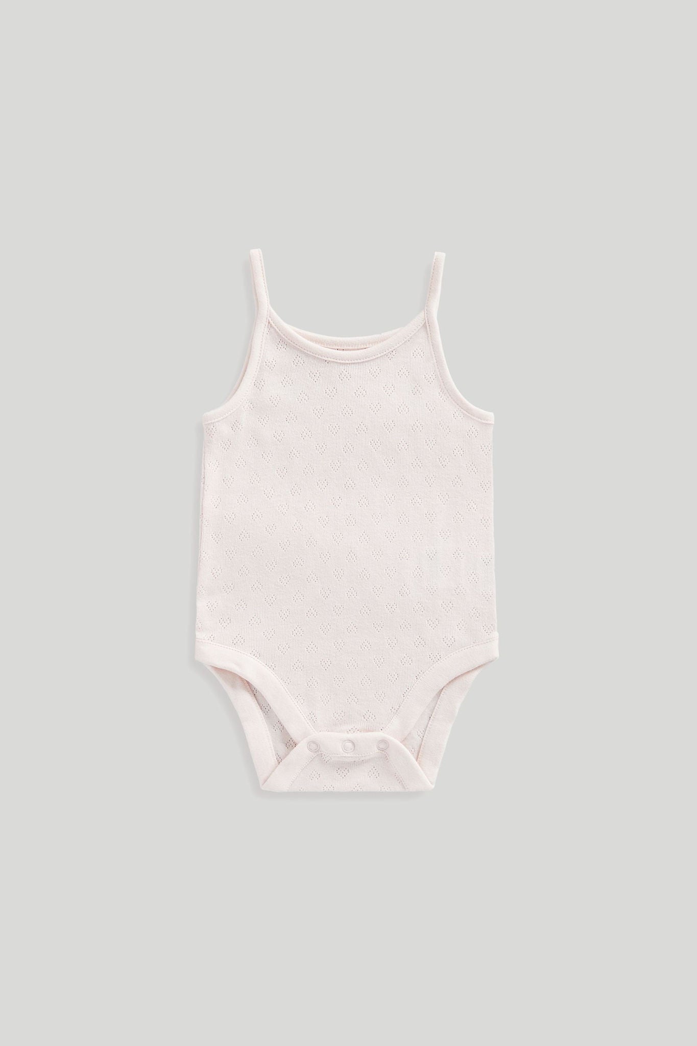 5 Pack Pointelle Strappy Bodysuits