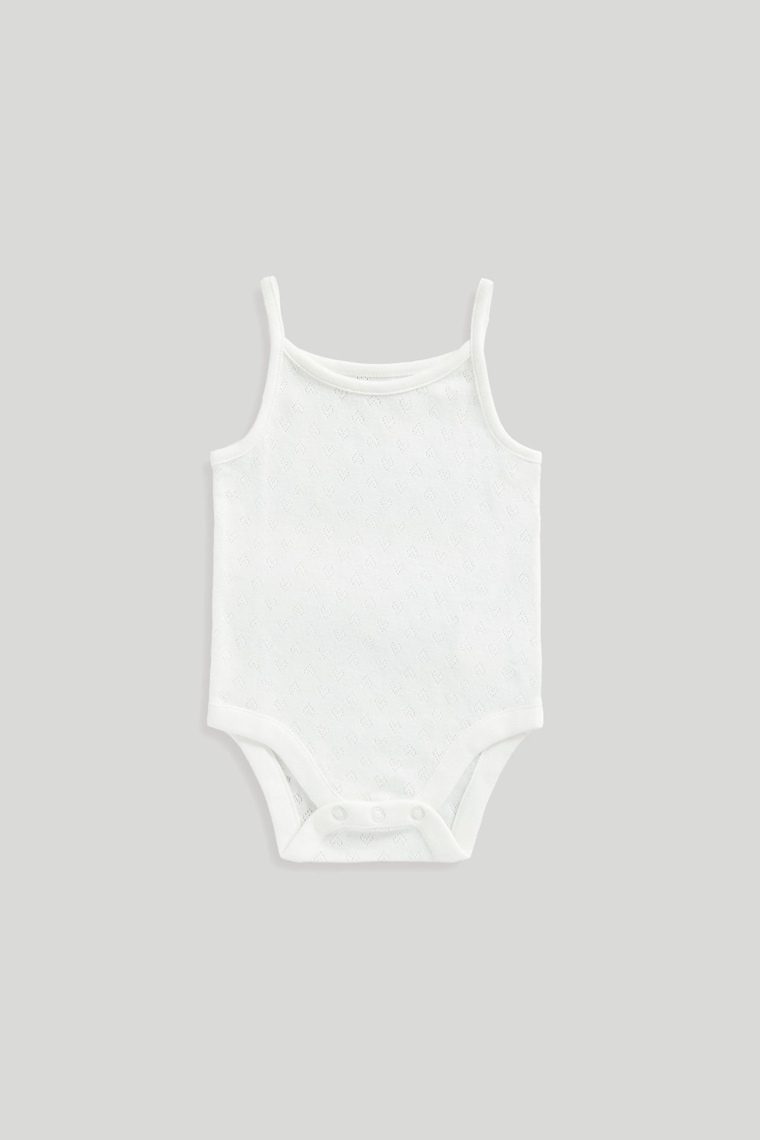 5 Pack Pointelle Strappy Bodysuits