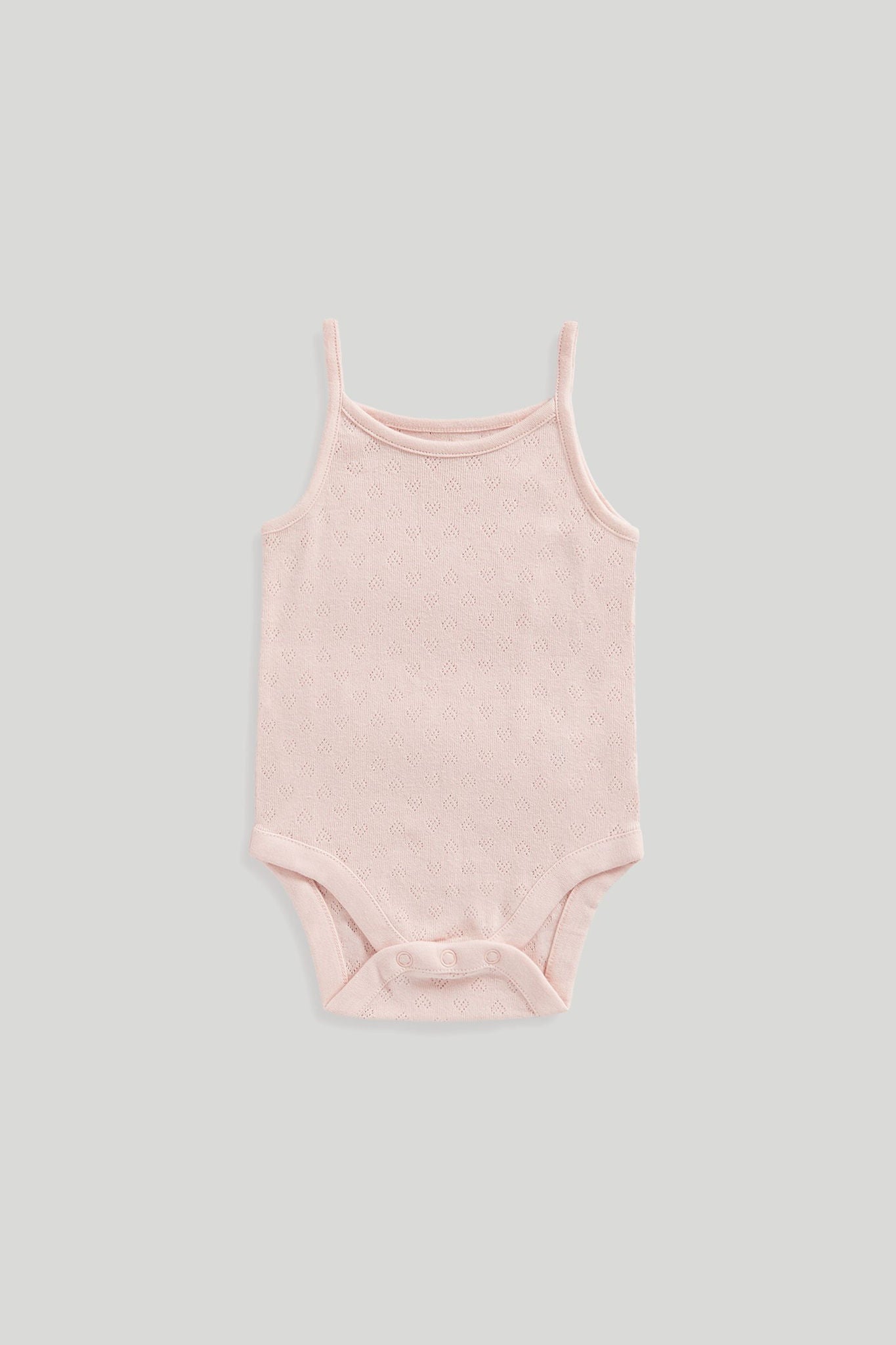 5 Pack Pointelle Strappy Bodysuits