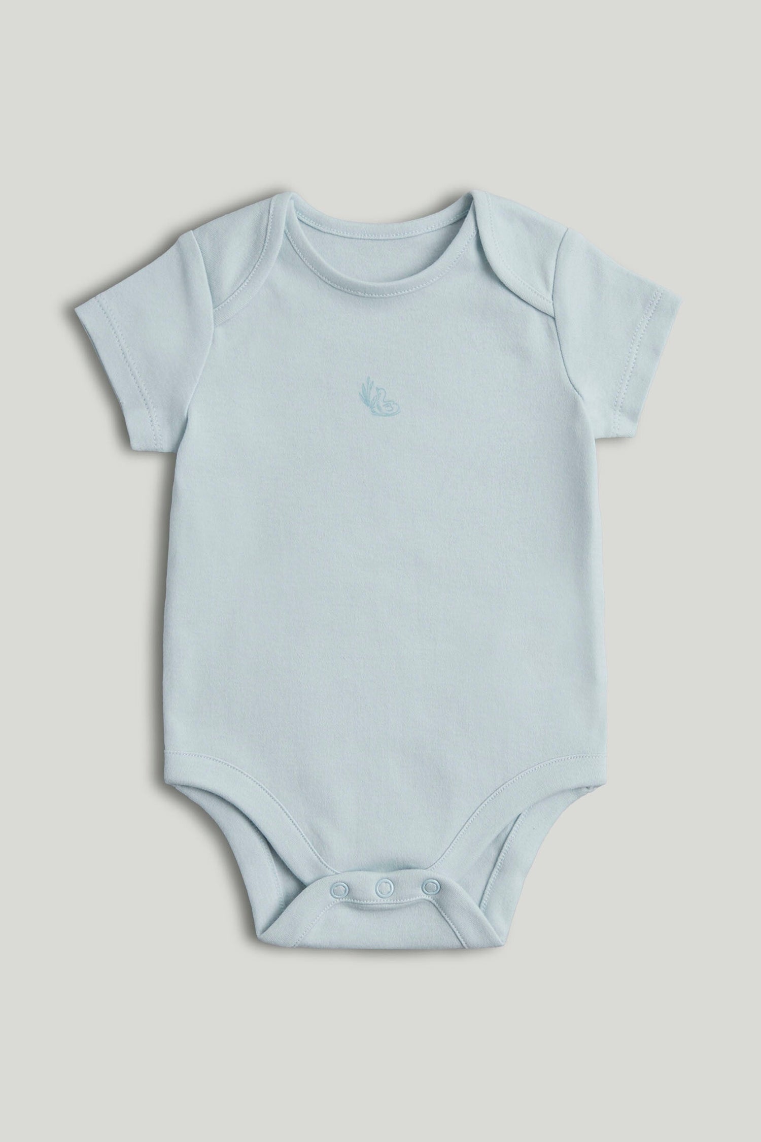 5 Pack Swan Short-Sleeved Bodysuits