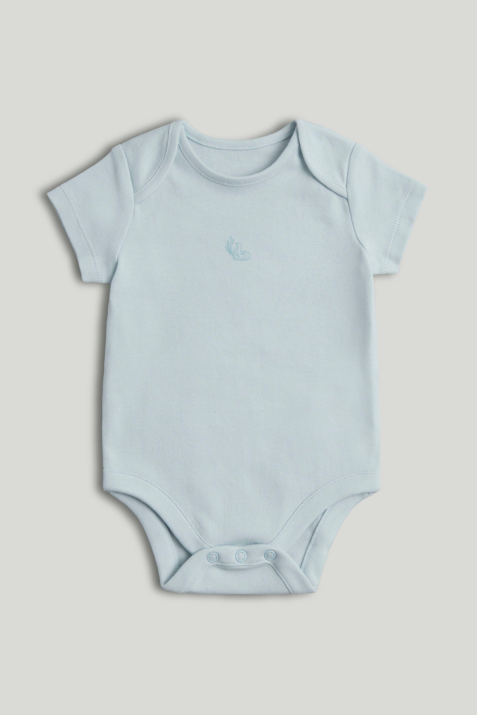 5 Pack Swan Short-Sleeved Bodysuits