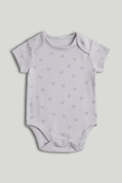 5 Pack Swan Short-Sleeved Bodysuits