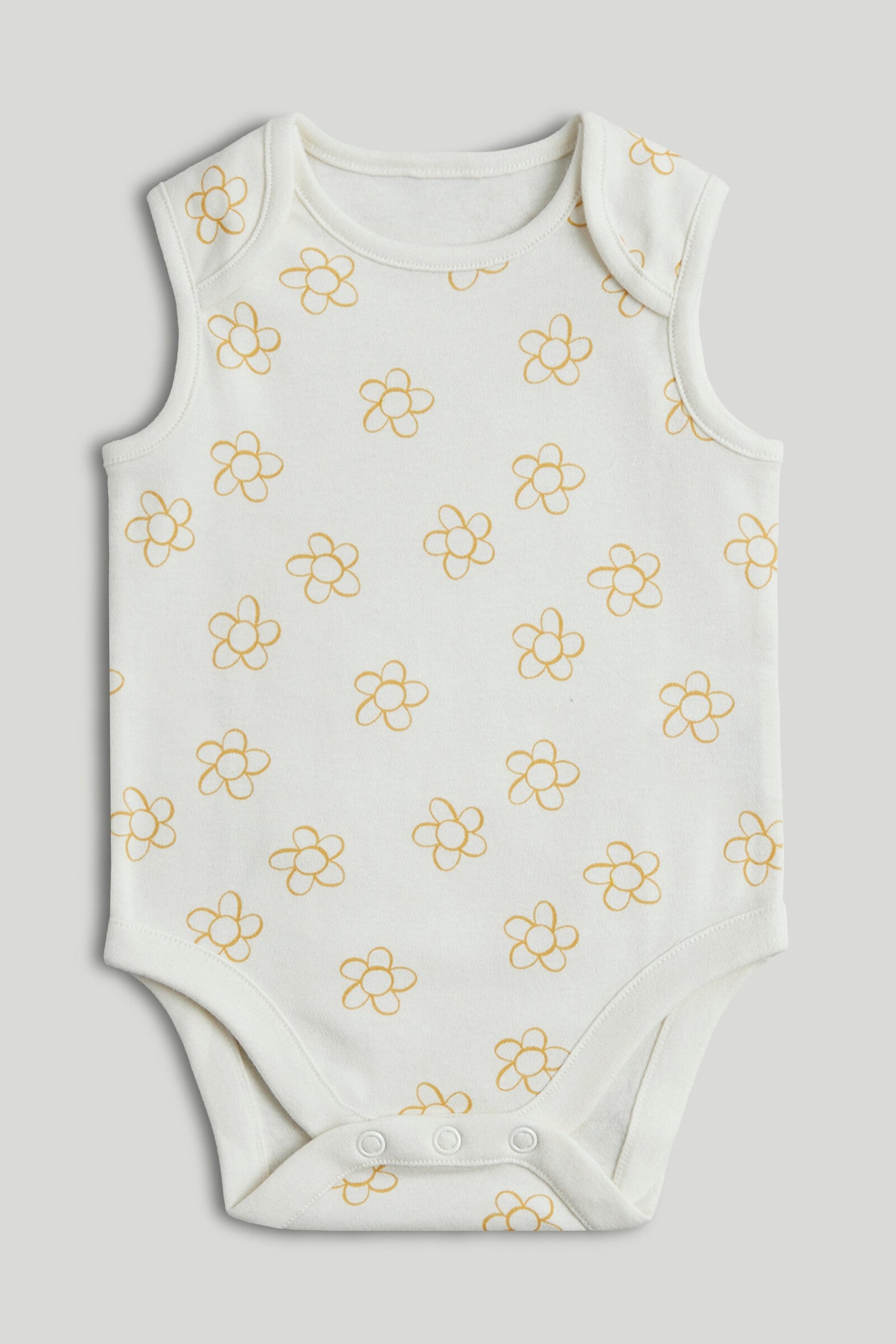5 Pack Floral Animal Sleeveless Bodysuits