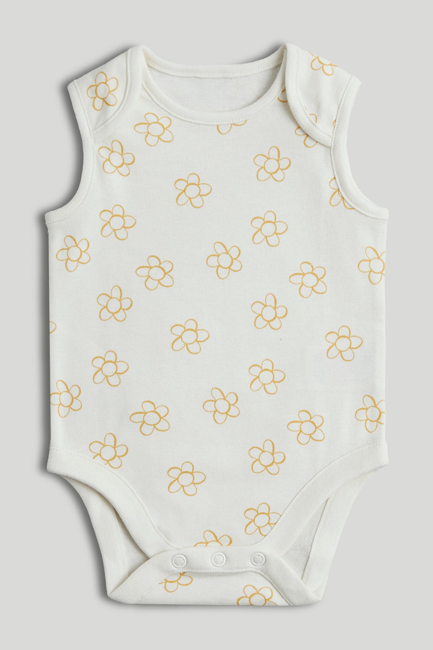 5 Pack Floral Animal Sleeveless Bodysuits