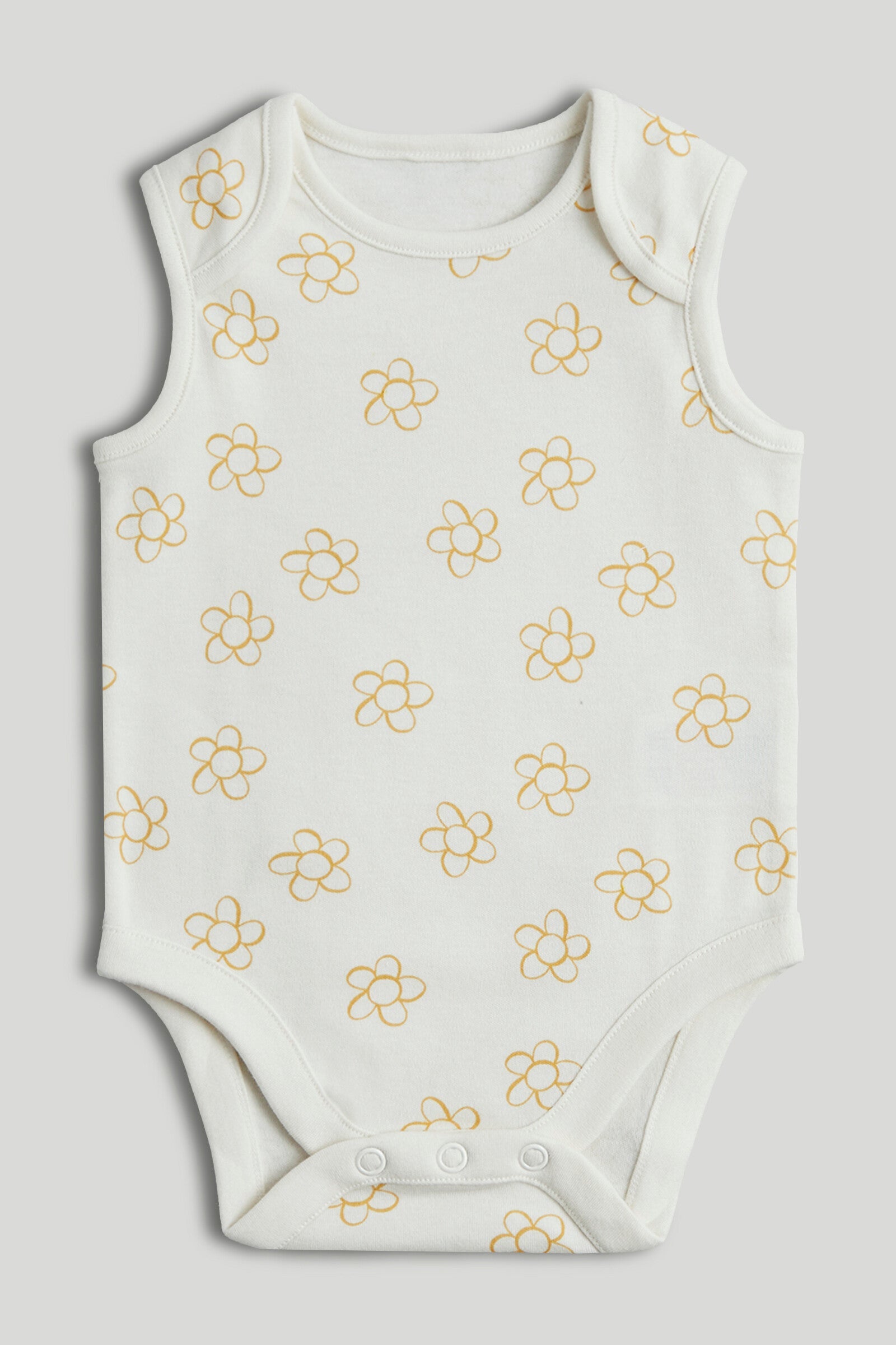 5 Pack Floral Animal Sleeveless Bodysuits