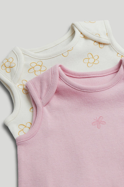 5 Pack Floral Animal Sleeveless Bodysuits