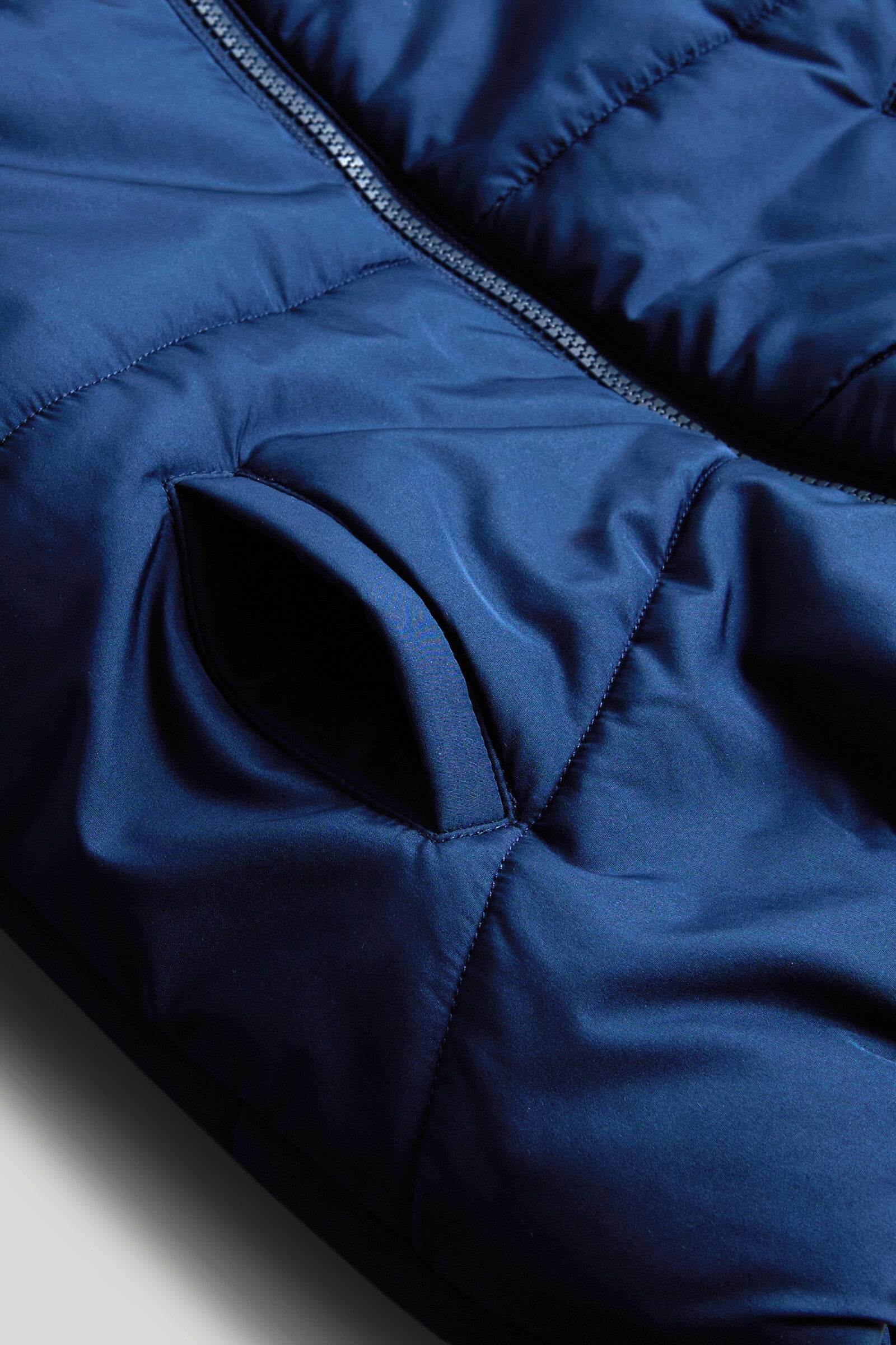 Navy Padded Coat