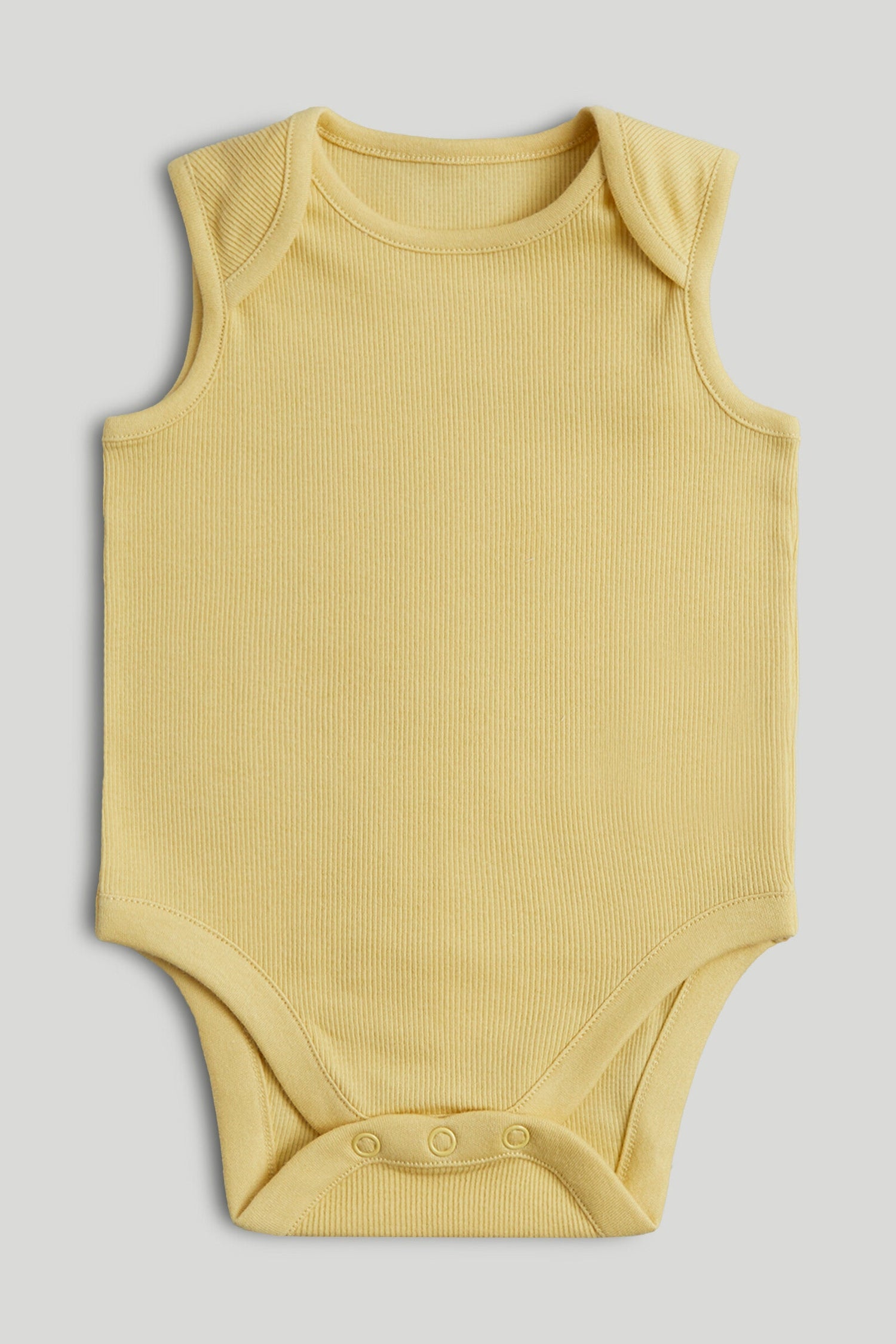 5 Pack Ribbed Sleeveless Bodysuits