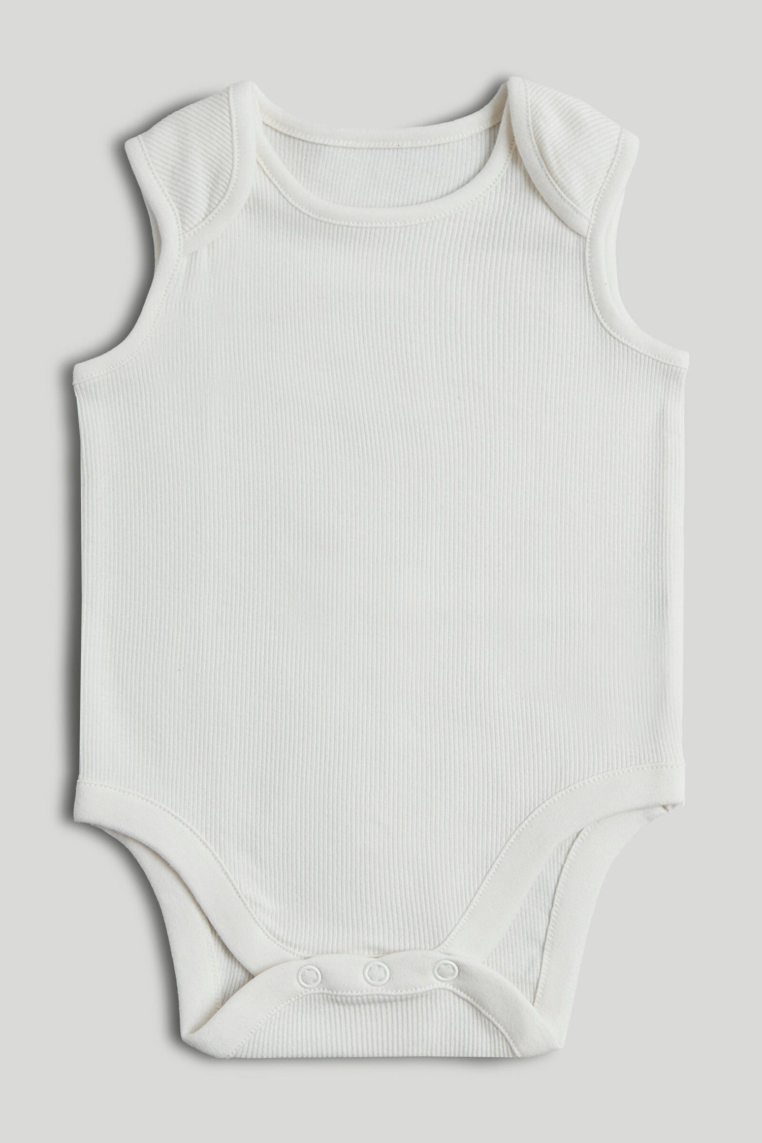 5 Pack Ribbed Sleeveless Bodysuits