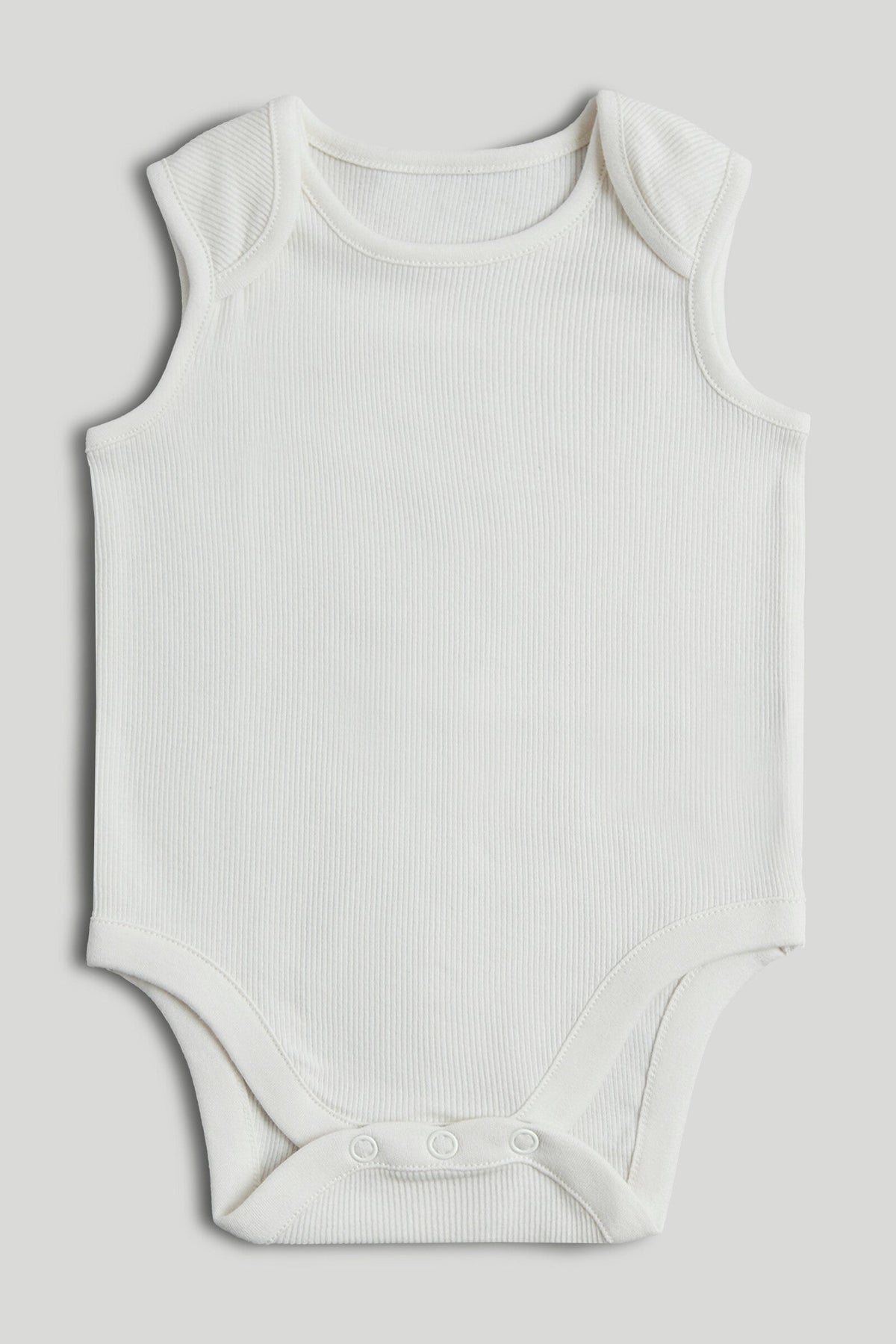 5 Pack Ribbed Sleeveless Bodysuits