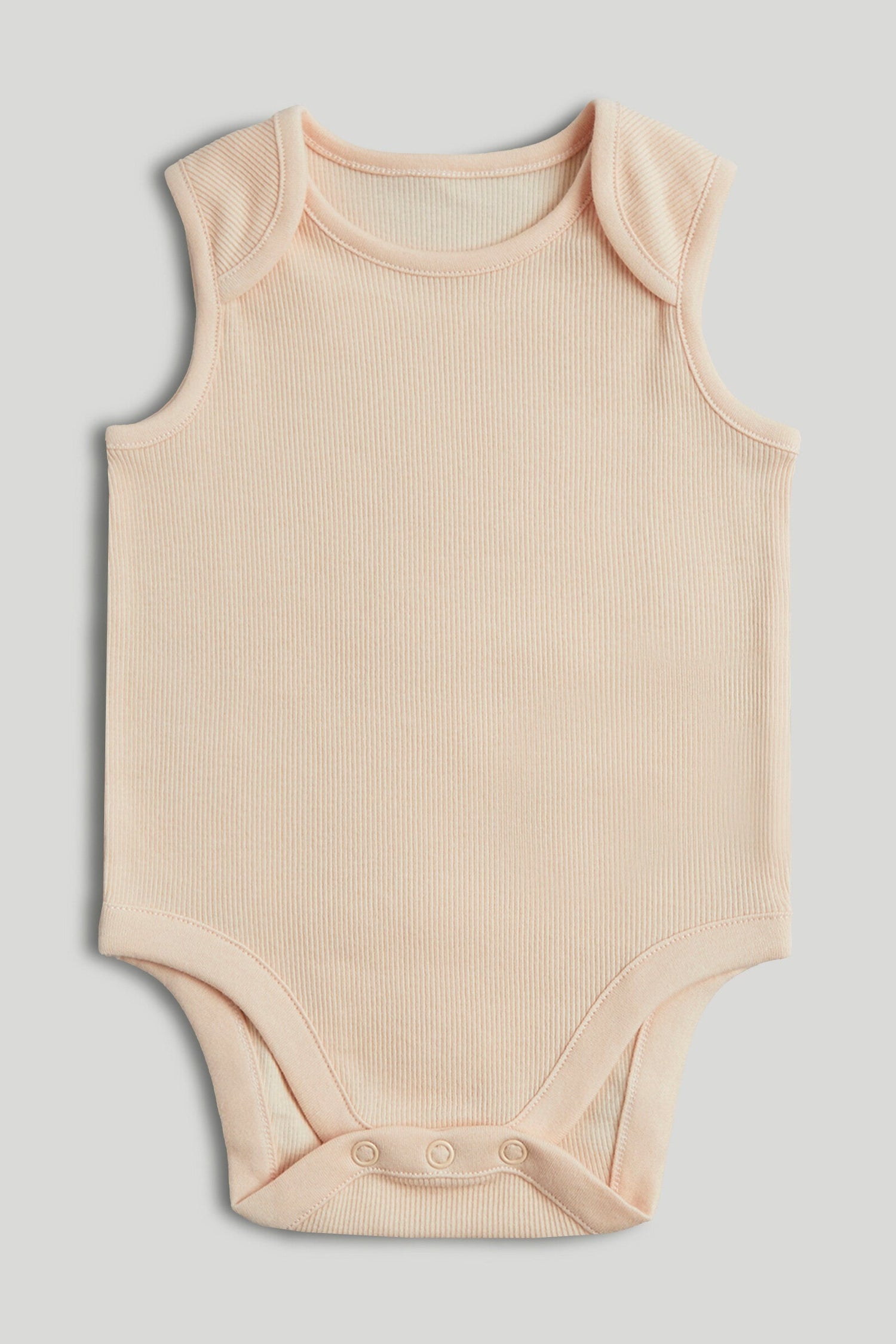 5 Pack Ribbed Sleeveless Bodysuits