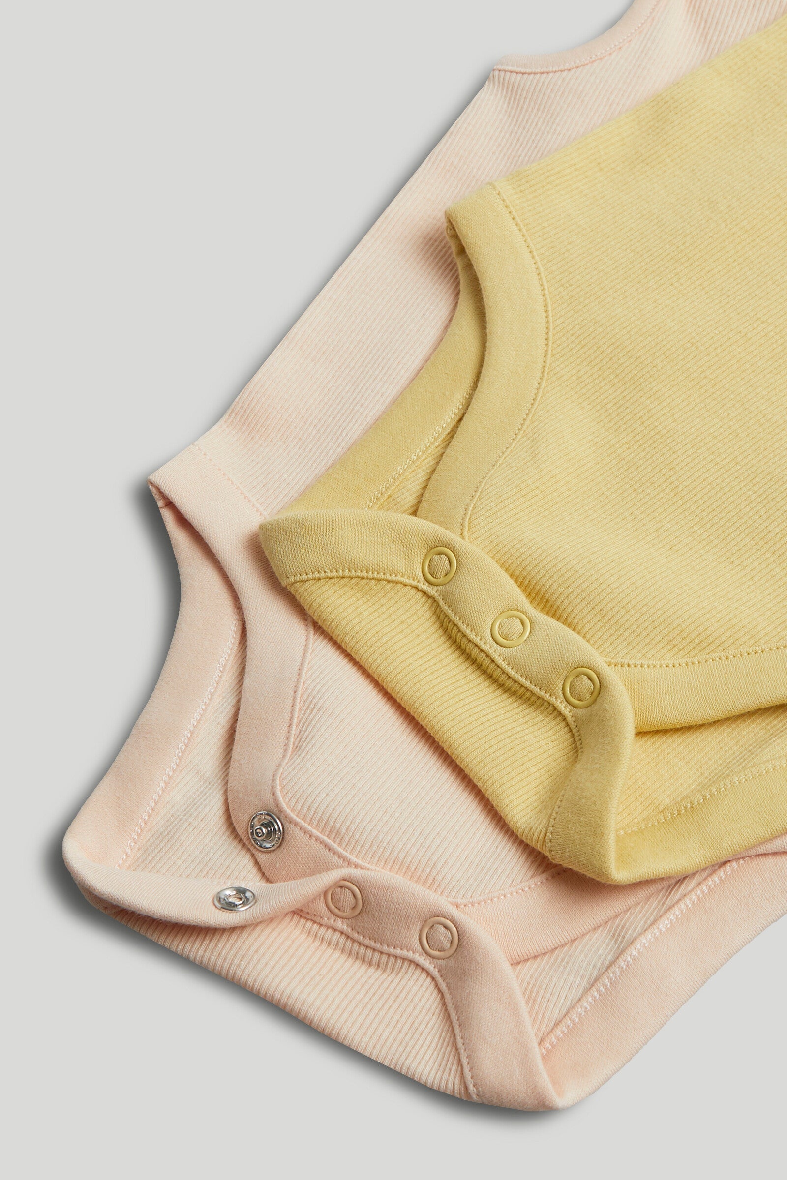 5 Pack Ribbed Sleeveless Bodysuits
