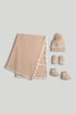 Cream Knitted 4-Piece Knitted Set - Neutral / 6-12 Months