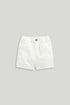 White Chino Shorts - White / 3-4 Years