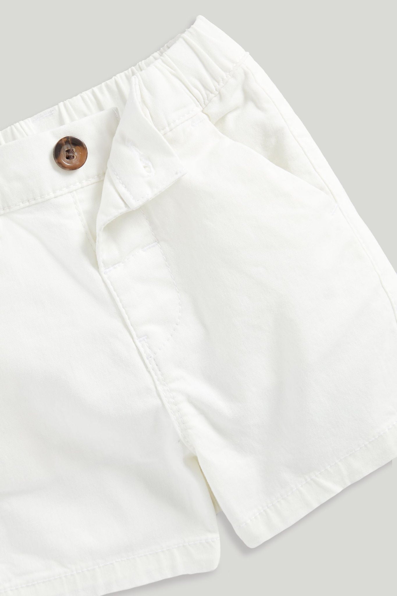 White Chino Shorts
