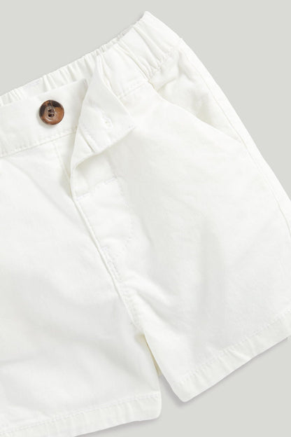 White Chino Shorts