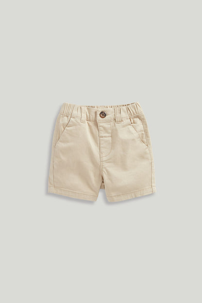 Stone Chino Shorts - Beige / 3-4 Years