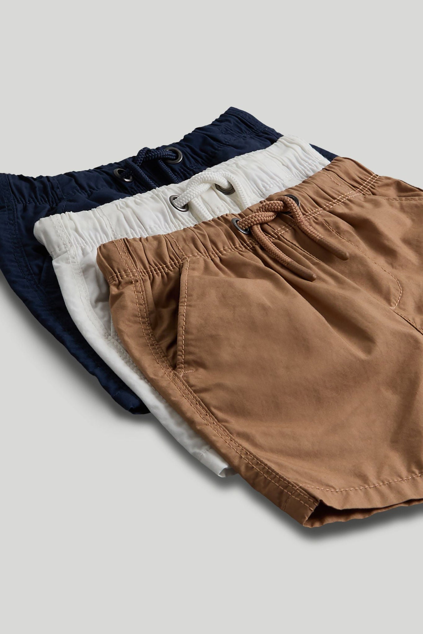 3 Pack Pull-On Shorts