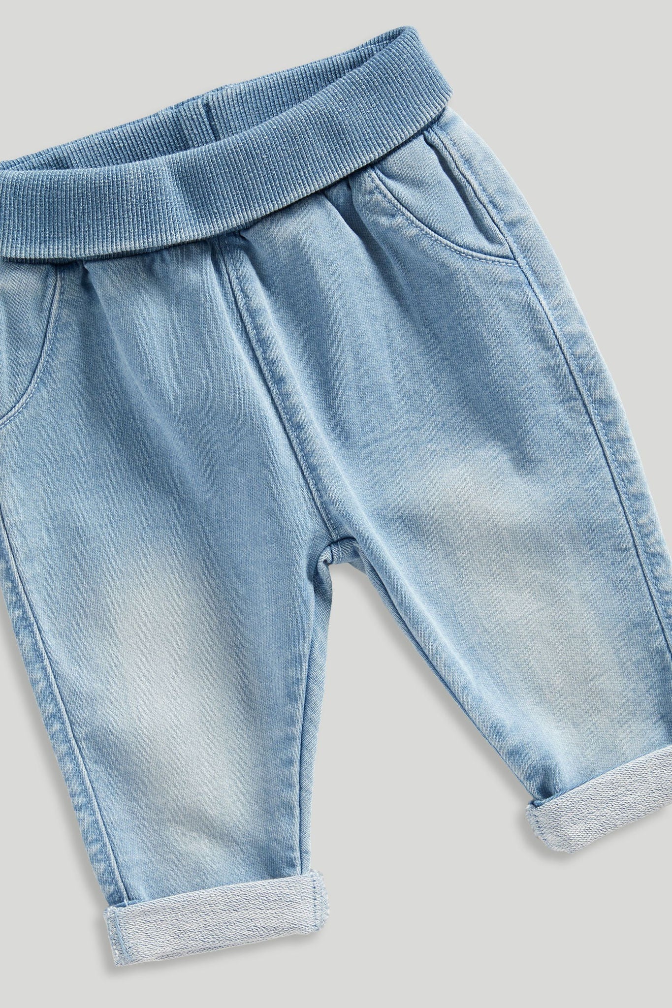 Denim Jogger Jeans, newborn to 3 years
