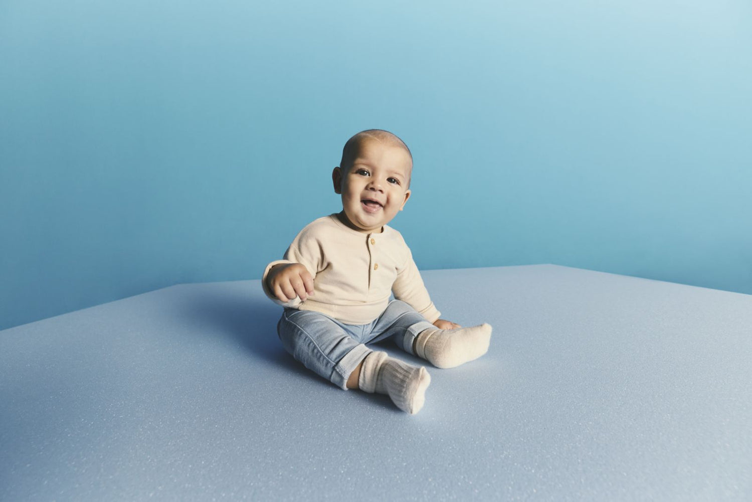Denim Jogger Jeans, newborn to 3 years