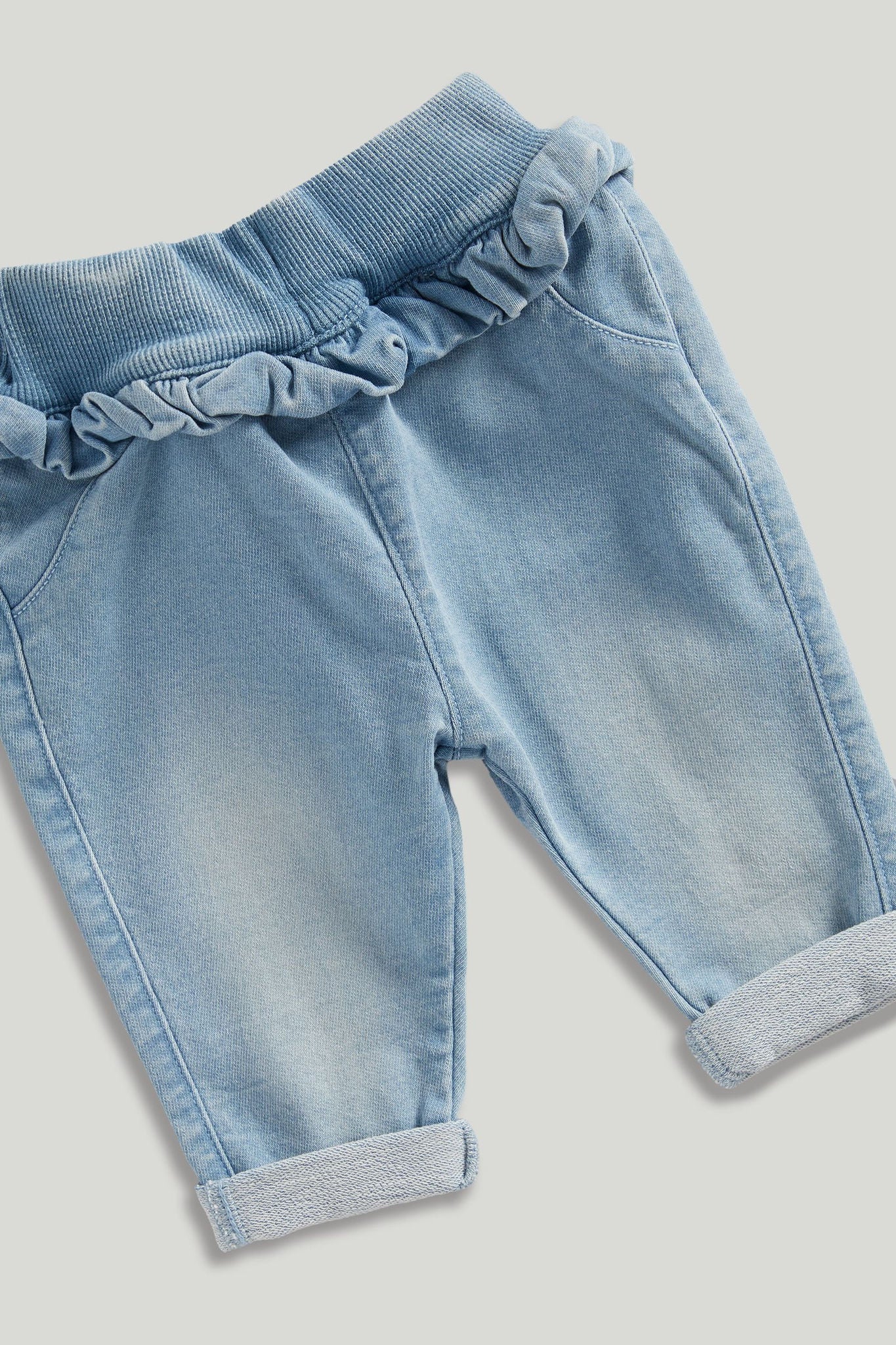 Denim Jogger Jeans, newborn to 3 years