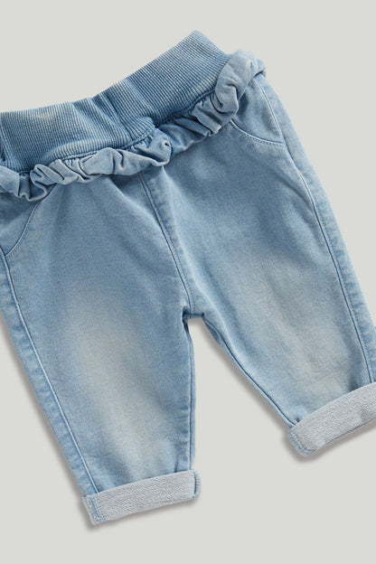 Denim Jogger Jeans, newborn to 3 years