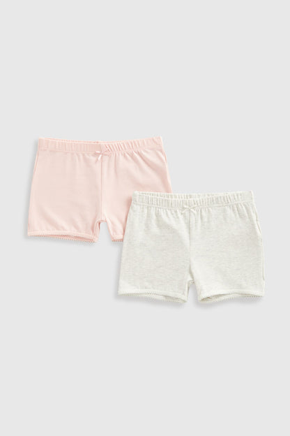 2 Pack Modesty Shorts - Multicolor / 9-10 Years