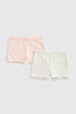 2 Pack Modesty Shorts - Multicolor / 9-10 Years