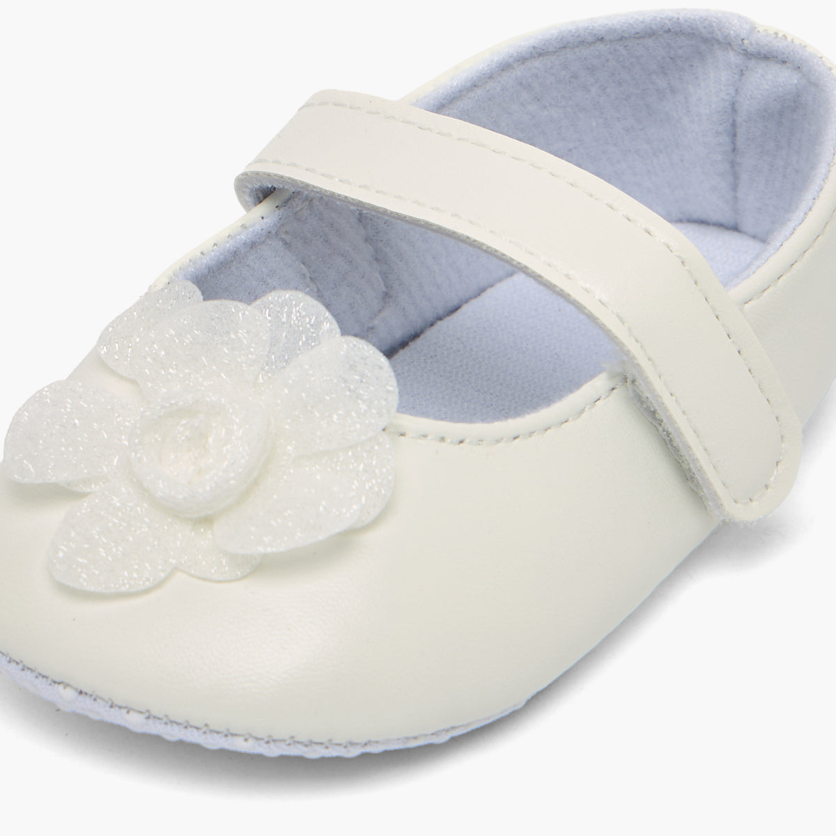 Juniors Floral Applique Mary Jane Shoes with Headband