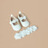 Juniors Flower Applique Booties and Headband Set - Beige / 12-18 mths
