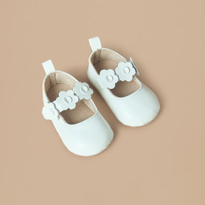 Juniors Flower Applique Booties and Headband Set