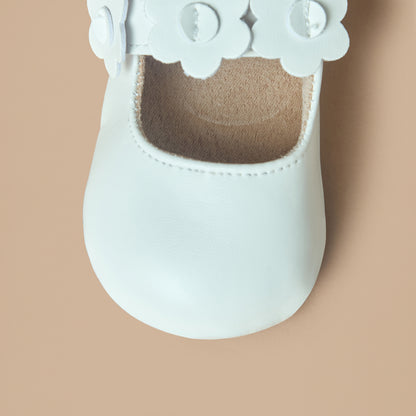 Juniors Flower Applique Booties and Headband Set