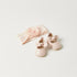 Juniors Floral Applique Booties and Elasticated Headband - Pink / 12-18 mths
