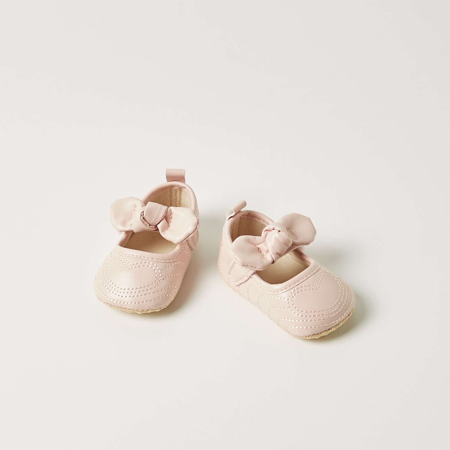 Juniors Floral Applique Booties and Elasticated Headband