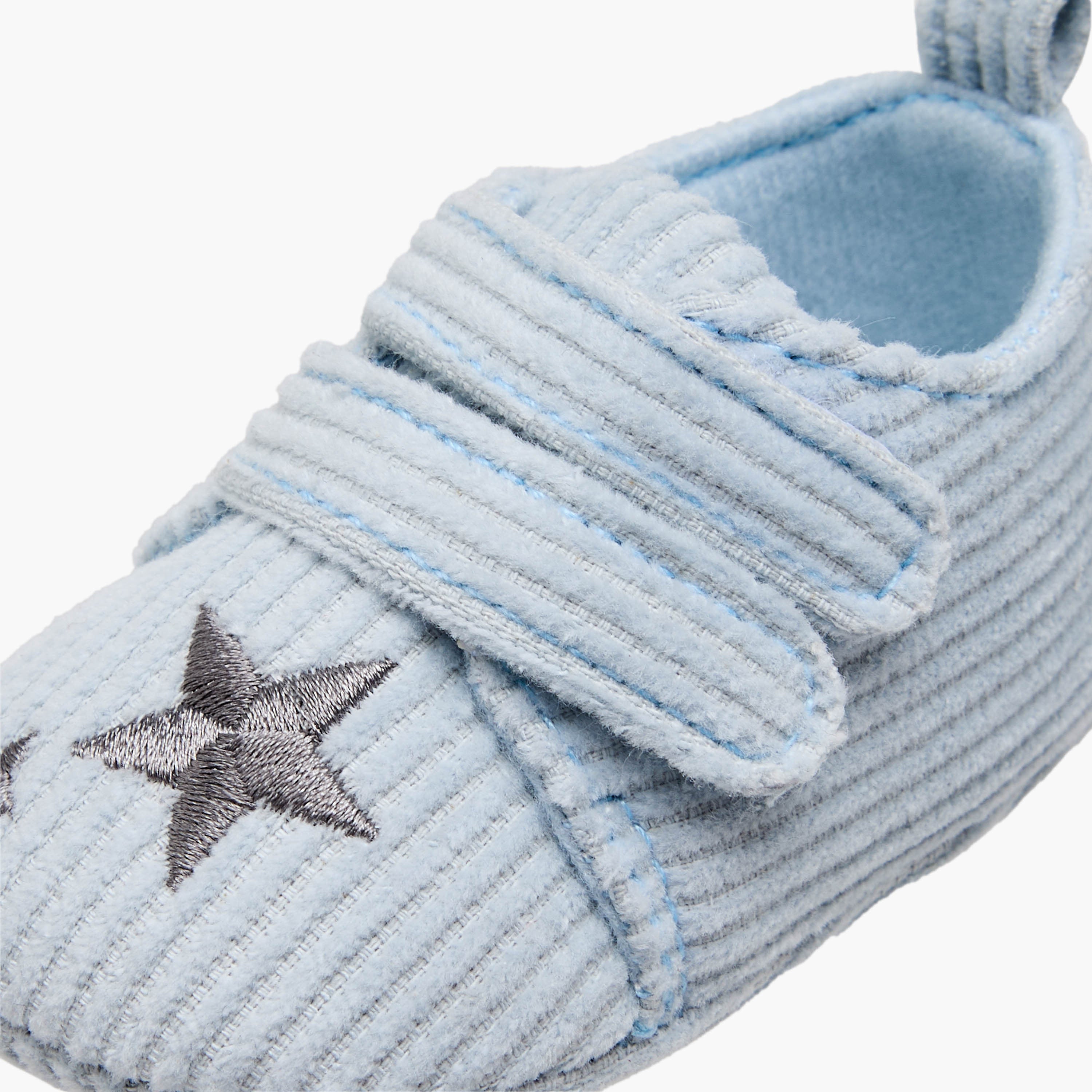 Juniors Booties with Star Embroidery