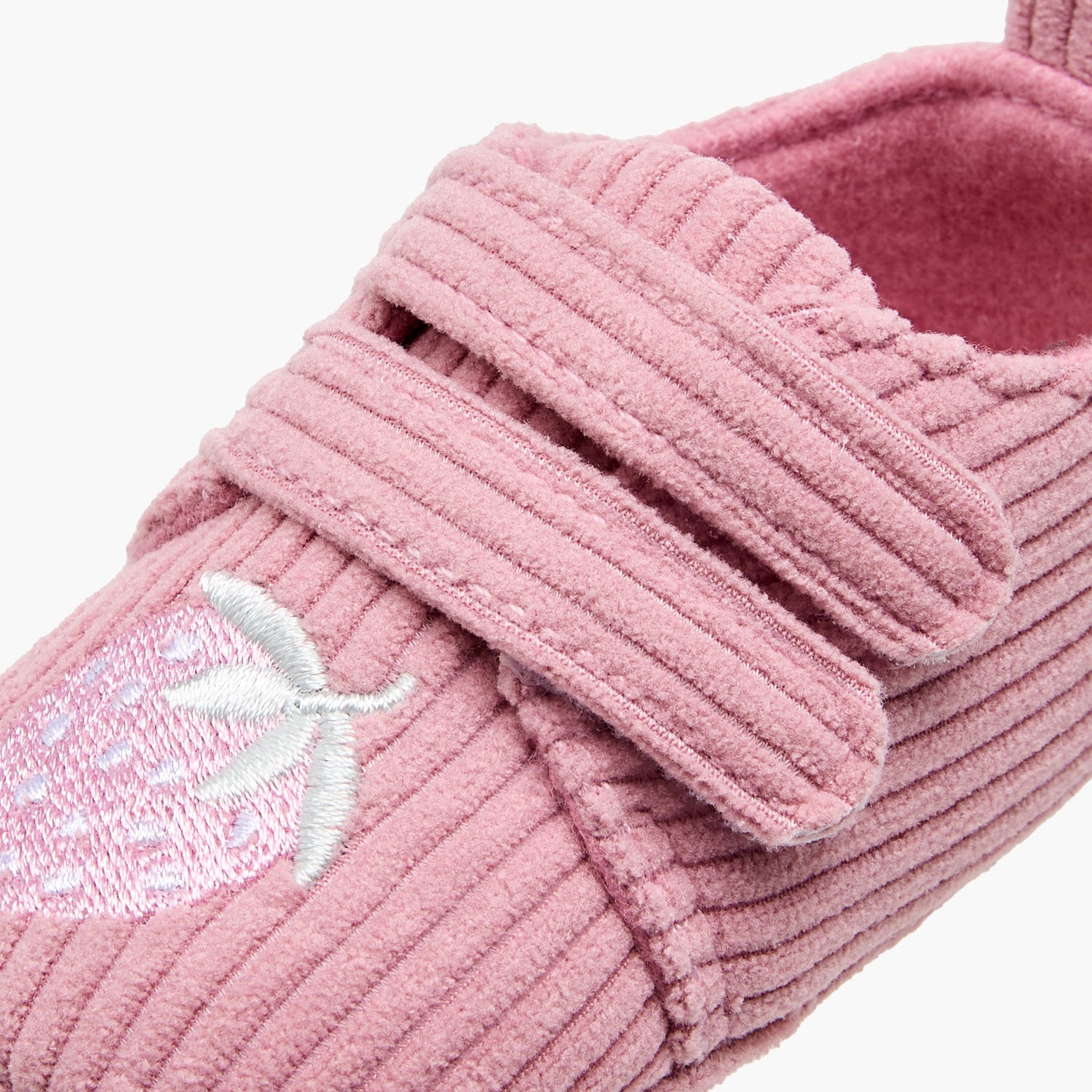 Juniors Booties with Strawberry Embroidery