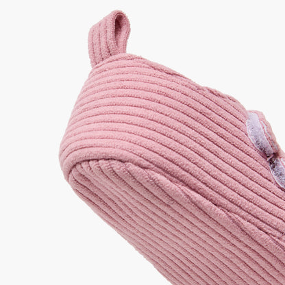 Juniors Booties with Strawberry Embroidery