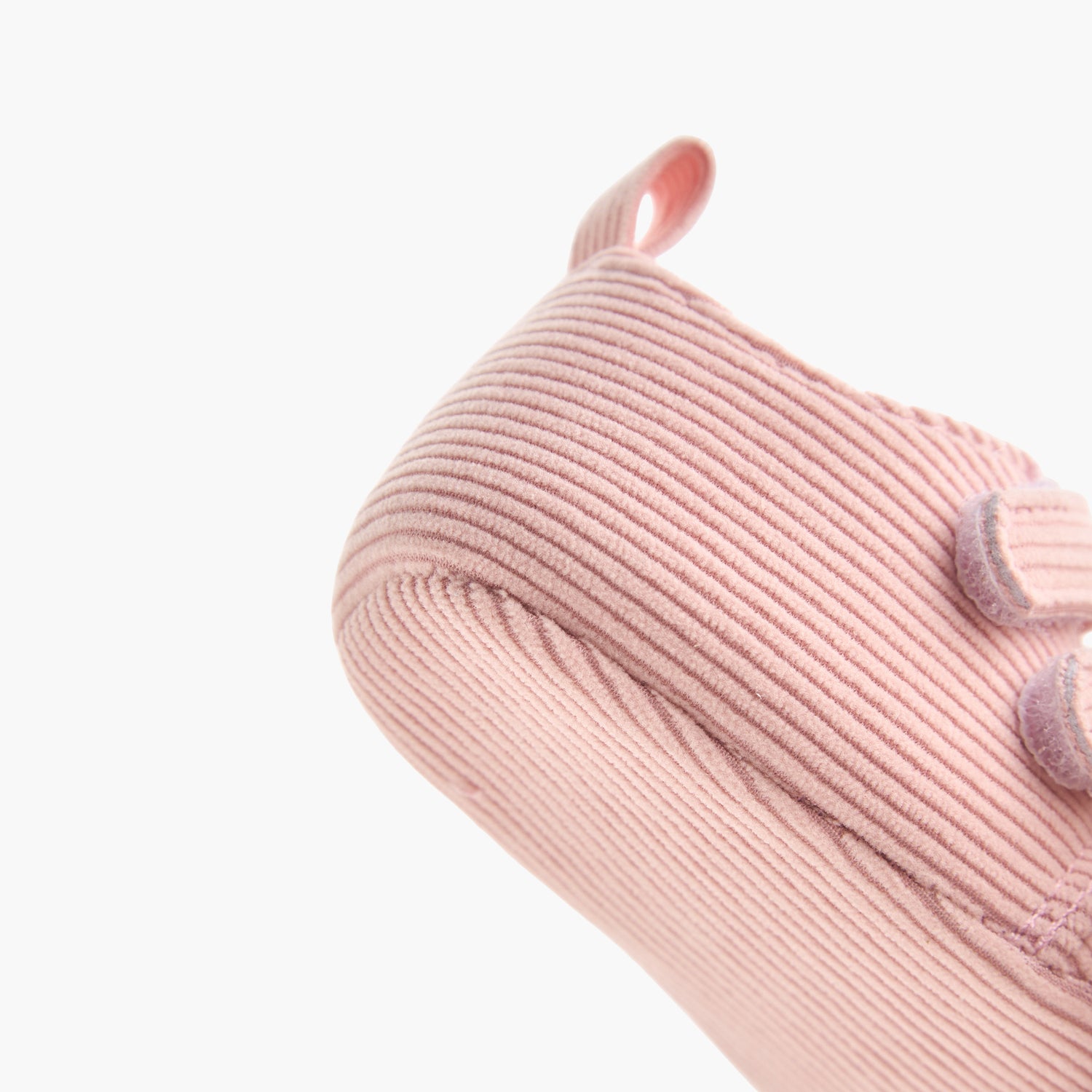 Juniors Booties with Hook and Loop Closure, Bunny Embroidery