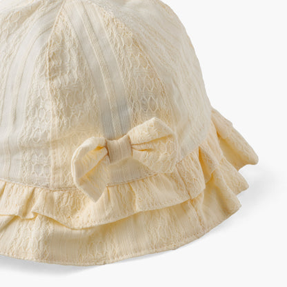 Juniors Bucket Hat with Bow