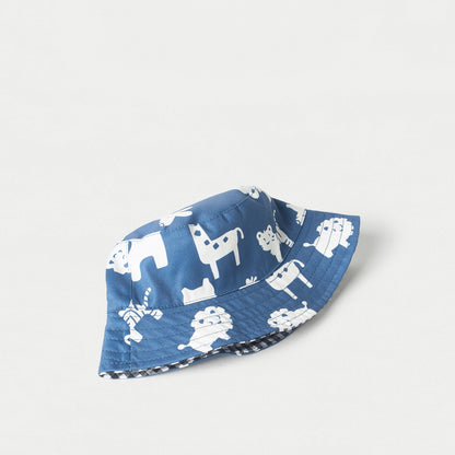 Juniors Animal Print Bucket Hat
