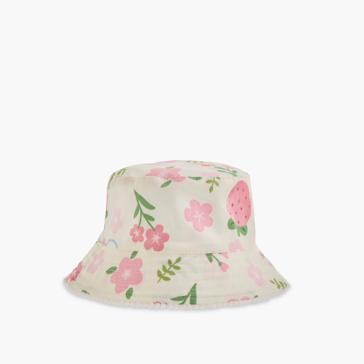 Juniors Floral Print Bucket Hat