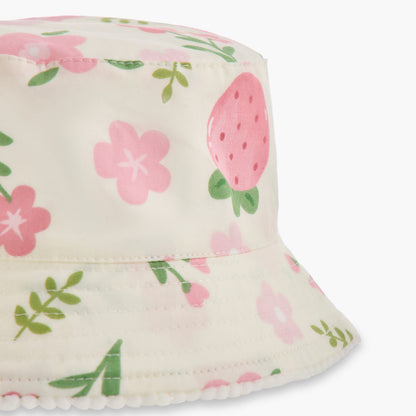 Juniors Floral Print Bucket Hat