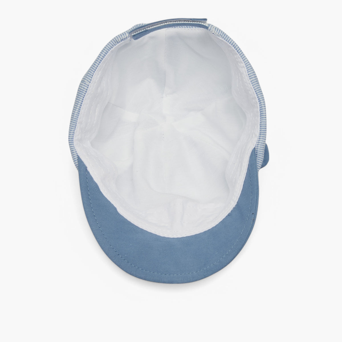 Juniors Bear Applique Cap with Hook and Loop Strap Closure