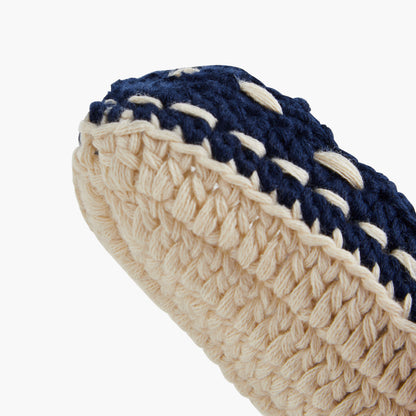 Juniors Boys Booties with Crochet and Tassel Detail - Cotton
