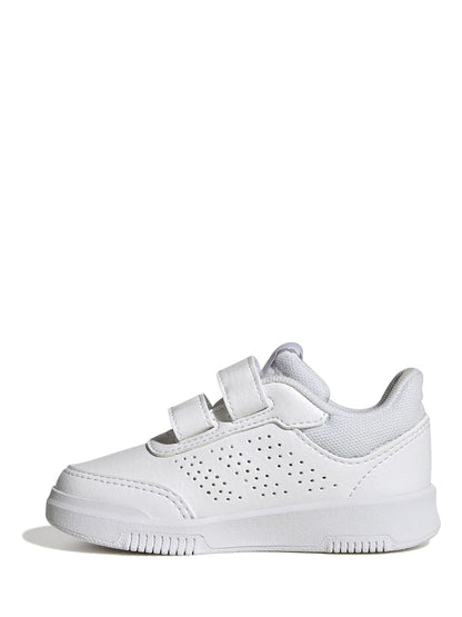 adidas White Tensaur Hook and Loop Infant Trainers - Size EU 20 (UK 4)