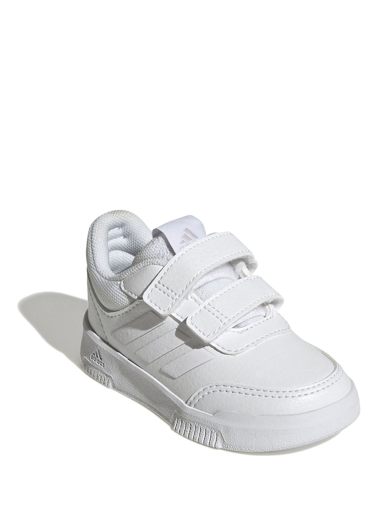 adidas White Tensaur Hook and Loop Infant Trainers - Size EU 20 (UK 4)