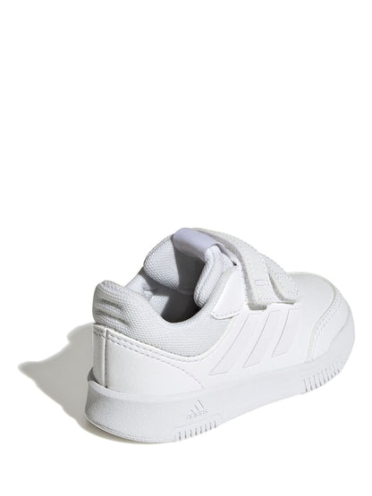 adidas White Tensaur Hook and Loop Infant Trainers - Size EU 20 (UK 4)