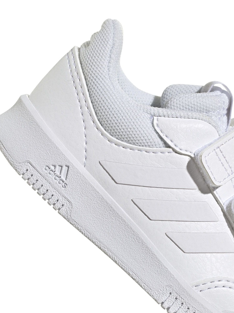 adidas White Tensaur Hook and Loop Infant Trainers - Size EU 20 (UK 4)