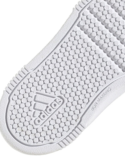 adidas White Tensaur Hook and Loop Infant Trainers - Size EU 20 (UK 4)
