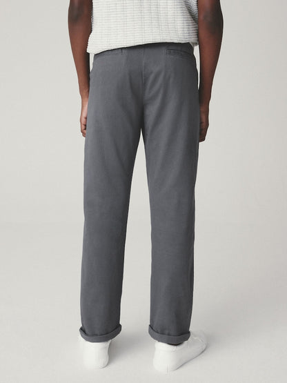 Charcoal Grey Regular Fit Stretch Chino Trousers (3-17yrs)